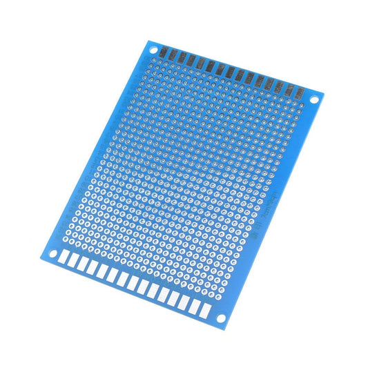 Perfboard 7x9cm Blue | ATMOSFÆR ENGINEERING